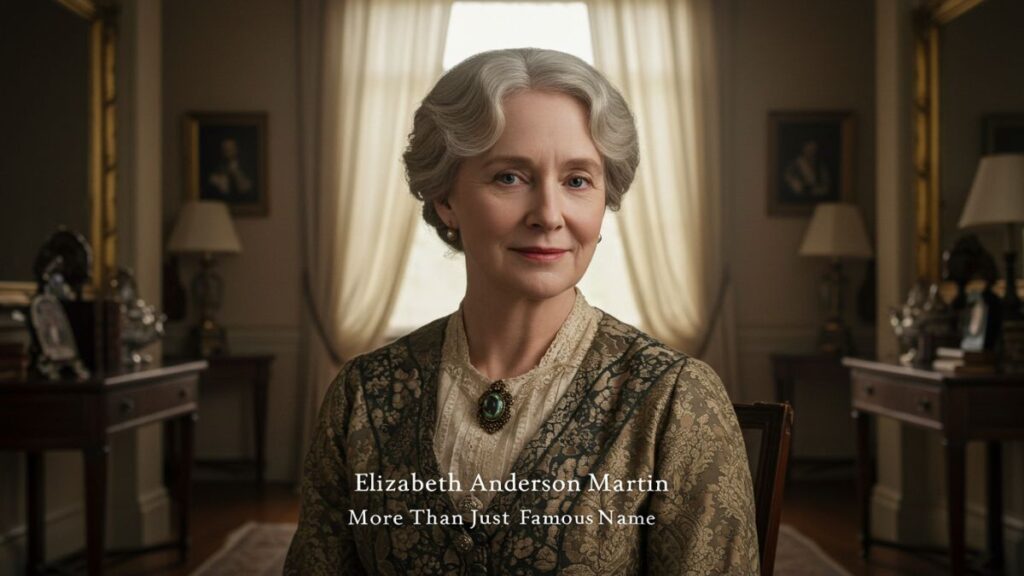 Elizabeth Anderson Martin: More Than Just a Famous Name