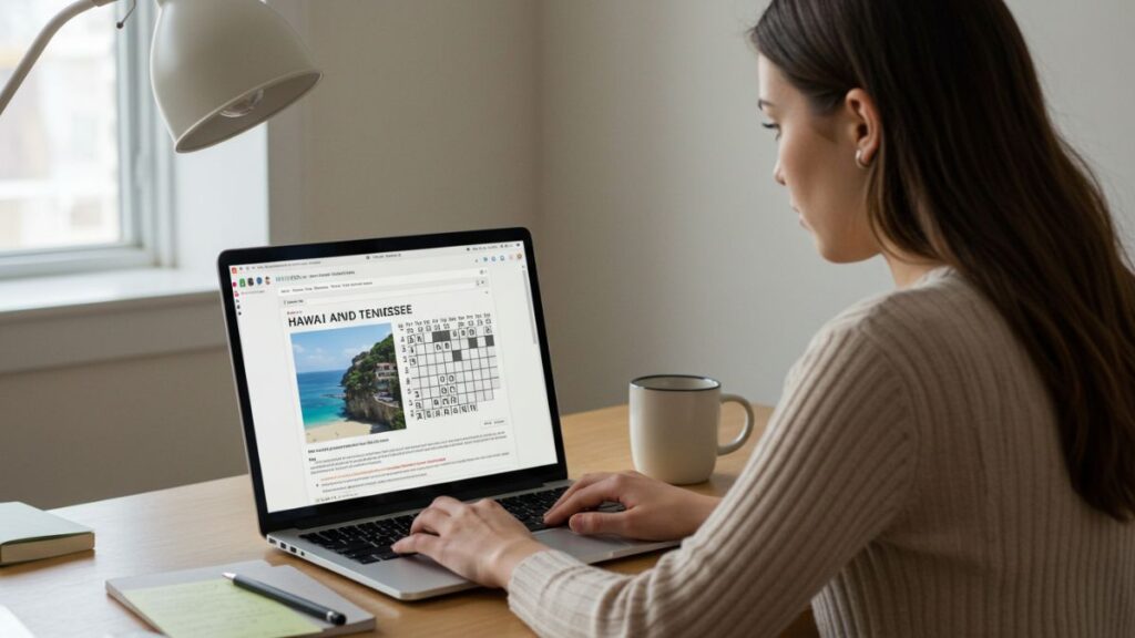 Hawaii and Tennessee NYT Crossword: Understanding the Clue That Baffles Solvers